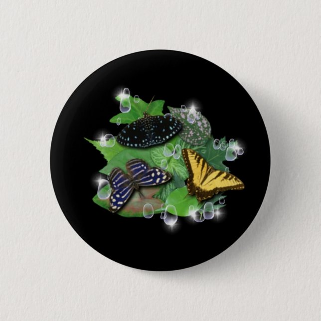 Butterflies on Löv Knapp (Framsida)