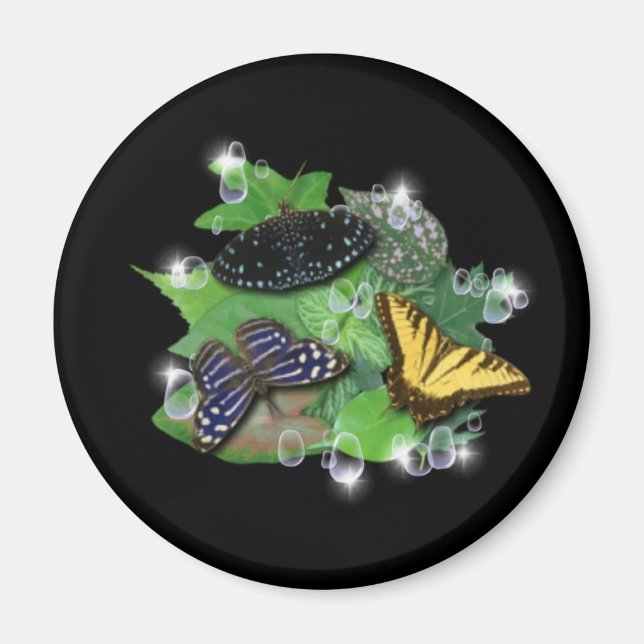 Butterflies on Löv Magnet (Framsidan)