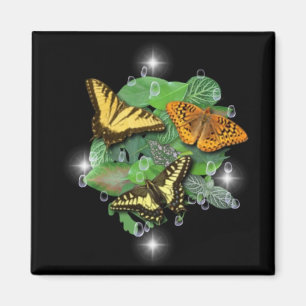 Butterflies on Löv Magnet