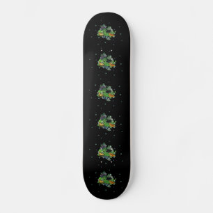 Butterflies on Löv Mini Skateboard Bräda 18,7 Cm