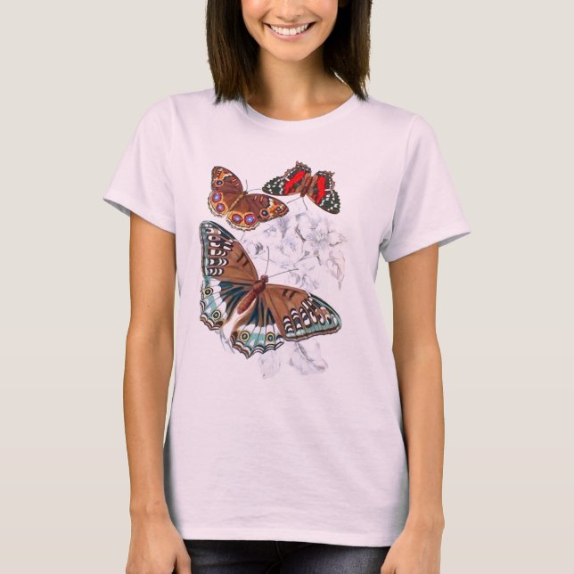 Butterflies - Orange och Brown Tröja (Framsida)