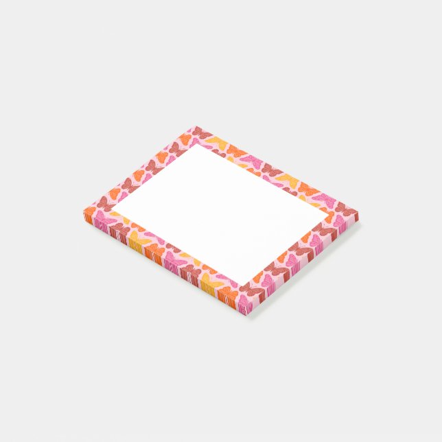 Butterflies Post-it Block (Vinklad)
