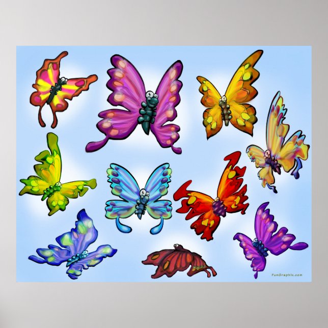 Butterflies Poster (Framsidan)
