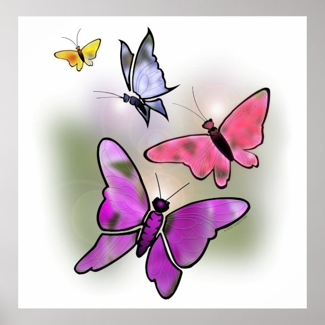 Butterflies Poster (Framsidan)