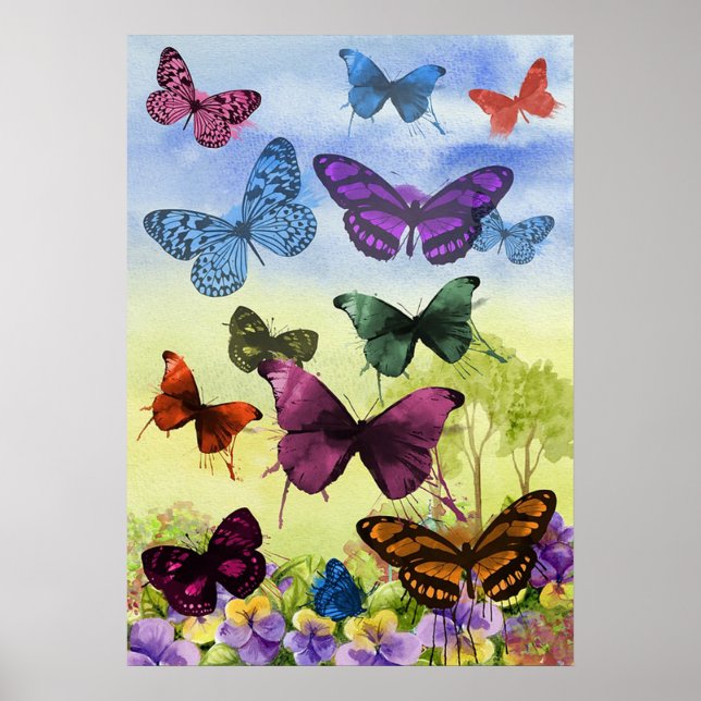 Butterflies Poster (Framsidan)