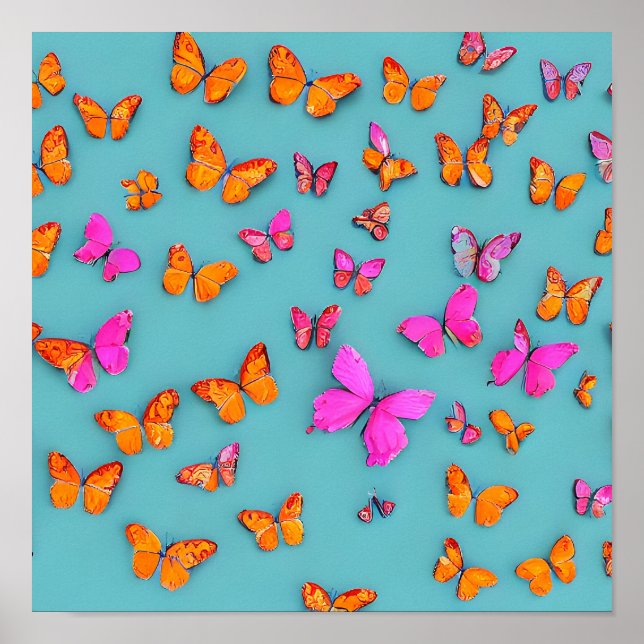 Butterflies Poster (Framsidan)