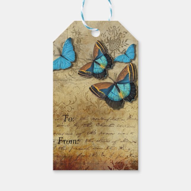Butterflies Presentetikett (Framsidan)