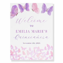 Butterflies Quinceañera 15:e Födelsedagsfestens te