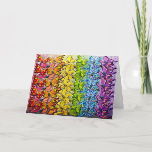 Butterflies Rainbow Kort