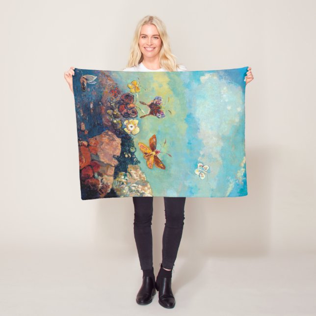 Butterflies, Redon Fleecefilt (På plats)