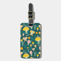 Butterflies Snigel och Mushroom Cute CUSTOMIZED