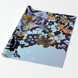 BUTTERFLIES snöre I TWILIGHT GIFT WRAPPING Presentpapper