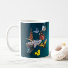 butterflies sobriety symbol slogan mug kaffemugg