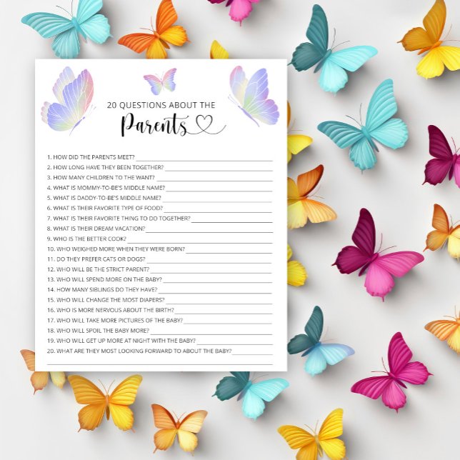 Butterflies - spel om föräldrarna (Skapare uppladdad)