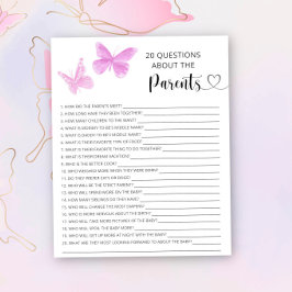 Butterflies - spel om föräldrarna