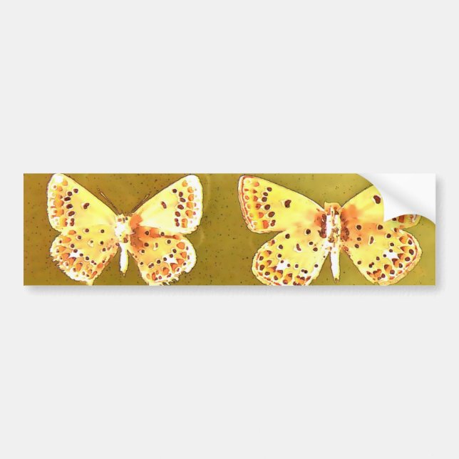 Butterflies Sticker Bildekal (Framsidan)