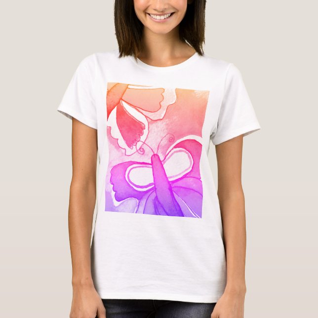 Butterflies T Shirt (Framsida)