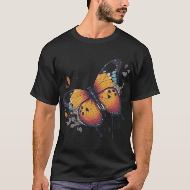 Butterflies T Shirt (Framsida)