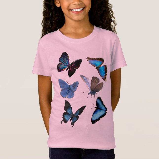 Butterflies T Shirt (Framsida)