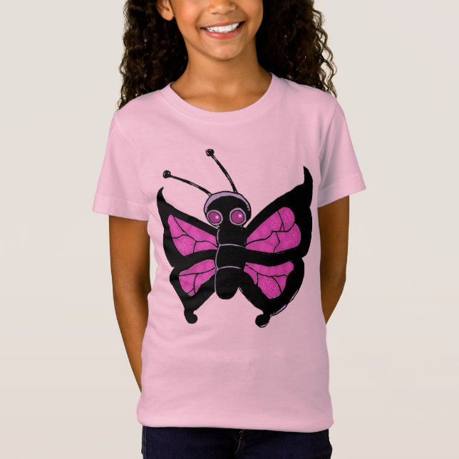 Butterflies T Shirt (Framsida)