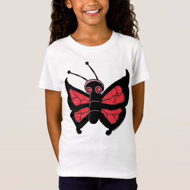 Butterflies T Shirt (Framsida)