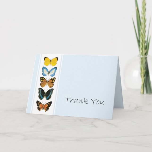 Butterflies Tack Kort (Framsida)