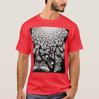 Butterflies Tessellation 1950 Maurits Cornelis Esc T Shirt