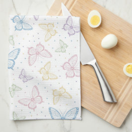 Butterflies Trasa Kitchen Tea Towel Kökshandduk