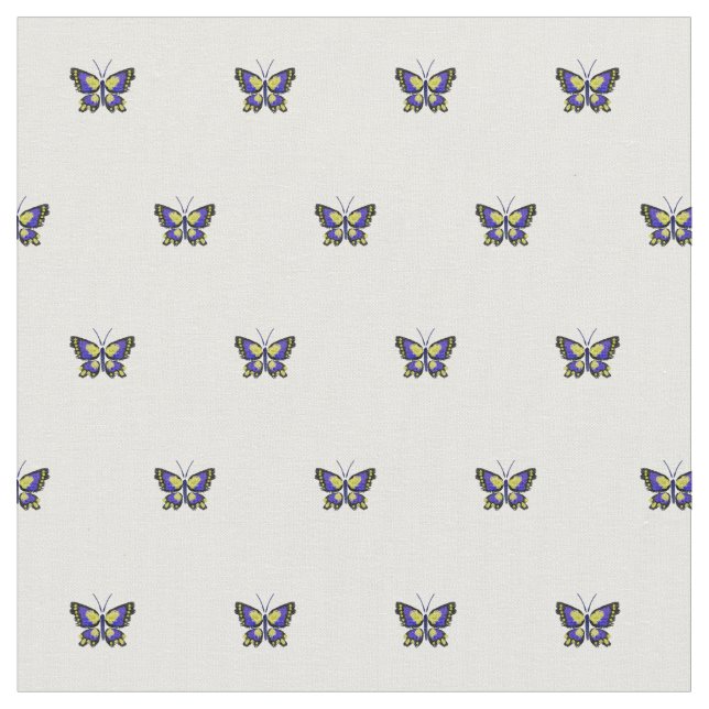Butterflies Tyg (Närbild)