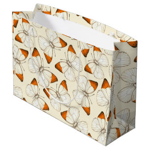 Butterflies vattencolor mönster