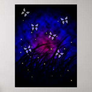 Butterflies vid NattPoster Poster
