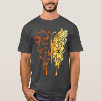 Butterflies visas när Änglar är nära 2 T Shirt