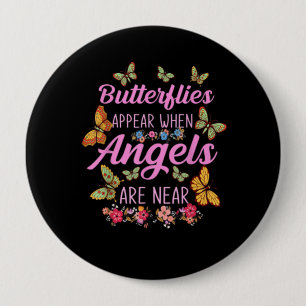 Butterflies visas när Änglar är nära fjäril Knapp