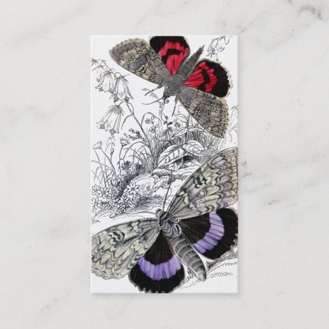 Butterflies Visitkort (Framsida)