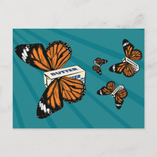 Butterflies Vykort