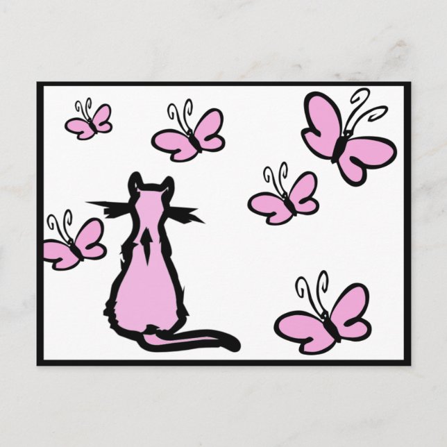 Butterflies Vykort (Framsida)