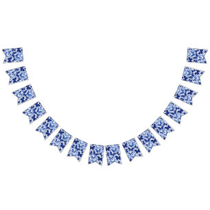 Butterflies Watercolor Blue Vimplar