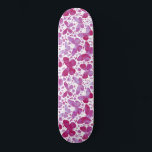 Butterflies Watercolor Magenta Rosa Mini Skateboard Bräda 18,5 Cm<br><div class="desc">rosa av magenta och  av butterfly-målarfärg med vit vattenfärg.</div>
