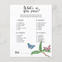 Butterflies - Whare in your purge babydusch-spel