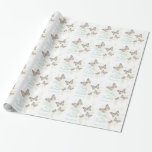 Butterflies white teal bröllop namn-gåva papper presentpapper<br><div class="desc">Söt bröllop-presenten är papper och perfekt för att slå in dina speciella bröllopsgåvor till paret lycklig vid bröllop. Anpassa med ditt val av brud och rum namn och bröllop. Perfekt för fjärilshus, trädgårdsbröllop eller älskare av vilda djur. Presentfigursättning har en vacker, färgad konturgrafik teckning av fjärilar på en vit papper...</div>