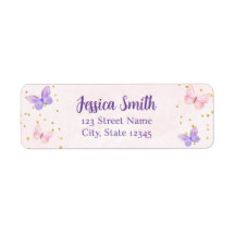 BUTTERFLIGEN KISSES & BABY ÖNSKEMÅL VATTENFÄRG