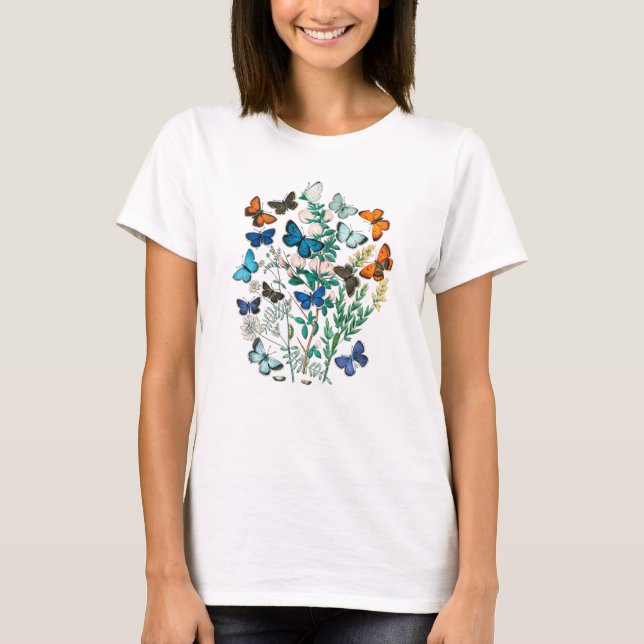 BUTTERFLIK FRÅN NATUR T SHIRT (Framsida)