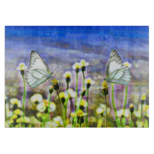 Butterflugor Gult Vår Flower BeSnyval Day Art