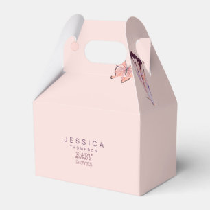 Butterflugor i Luft Baby Shower Presentaskar