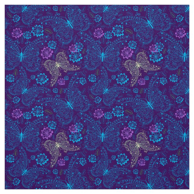 Butterflugor Tyg (Provkarta)