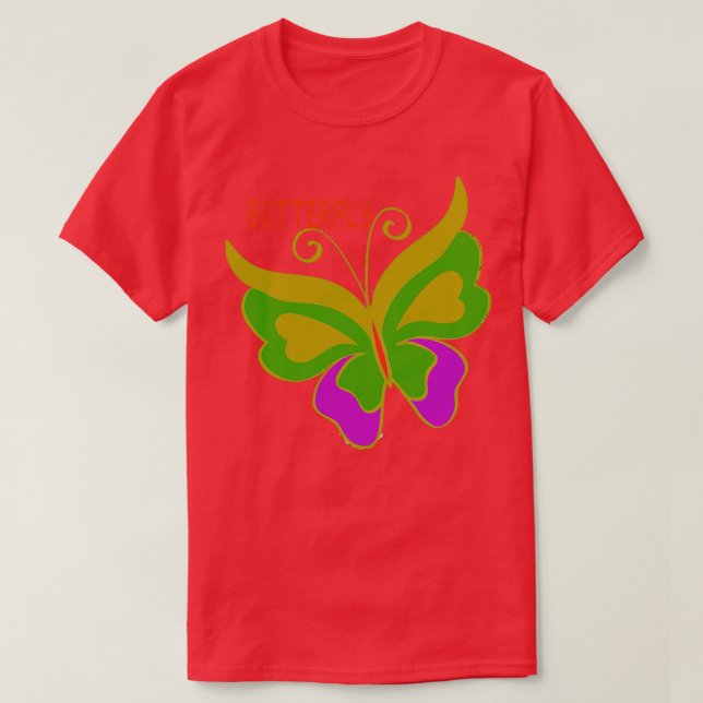Butterfly12 T Shirt (Design framsida)
