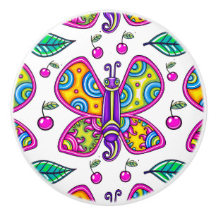 Butterfly 1 Keramisk knopp