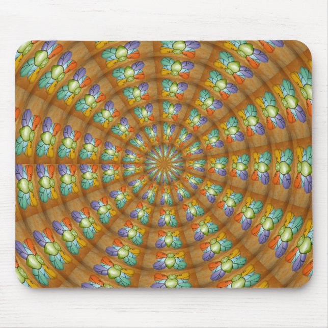 Butterfly 1 Mousepad Musmatta (Framsidan)