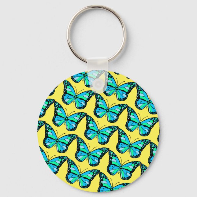 BUTTERFLY-21 NYCKELRING (Framsida)