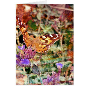Butterfly 2 hälsningskort